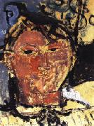 Portrait of Pablo Picasso Amedeo Modigliani